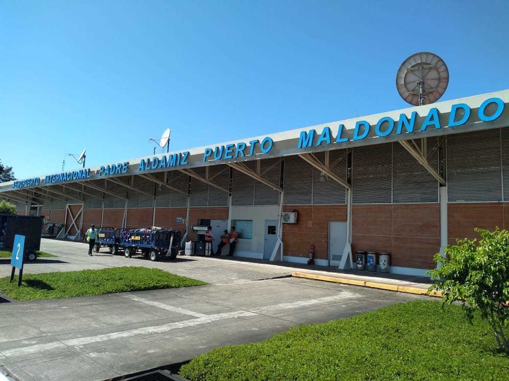 Aeropuerto Internacional Padre Aldamiz en Puerto Maldonado